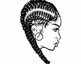 Cornrows African Svg Hair Drawing Queen Nubian Woman Princess Braids American Lady Etsy Getdrawings Braided Dreads sketch template