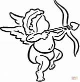 Cupid Coloring Pages Clipart Drawing Valentines Printable Line Choice Makes Easy Cliparts Template Angel Heart Color Choices Clip Adults Kelsos sketch template