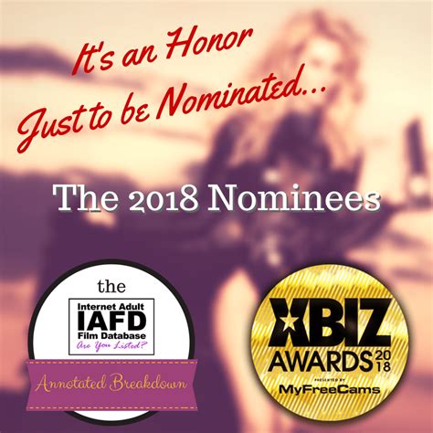 the xbiz 2018 annotated nominations
