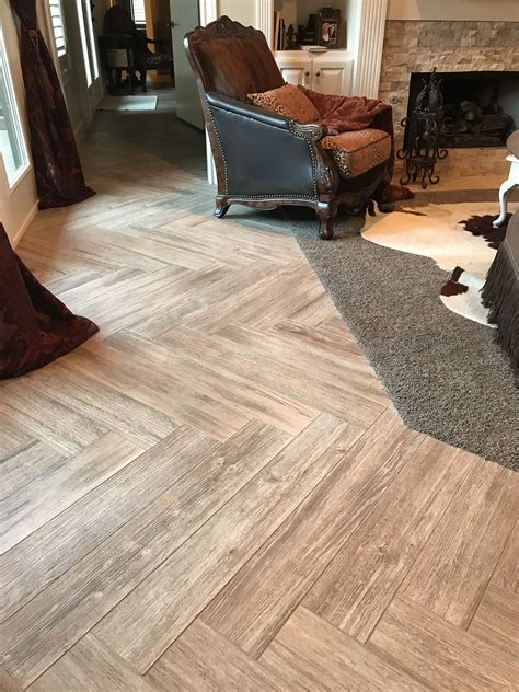 wood  ceramic floor tile  sophisticated interior design option