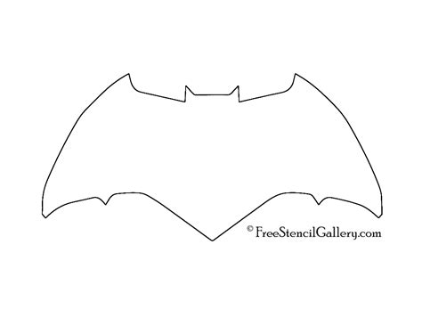 batman symbol stencil   stencil gallery