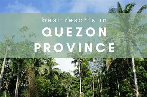 resorts  quezon province tara lets