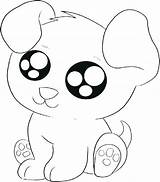 Coloring Puppy Pages Cute Puppies Dog Print Printable Cartoon Baby Eyes Pug Animals Slime Draw Kids Drawing Boxer Big Drawings sketch template
