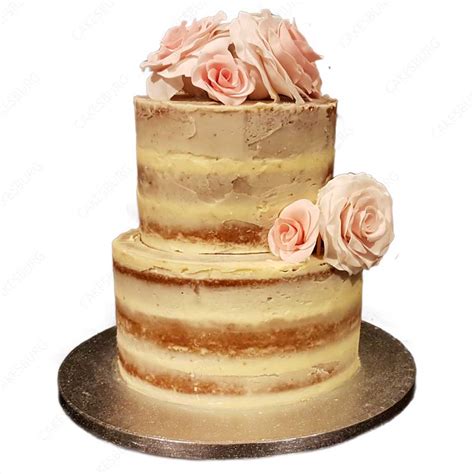 Rosa Naked Cake Cakesburg Online Premium Cake Shop