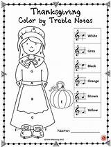 Music Thanksgiving Color Activities Choose Board Symbol Pages sketch template