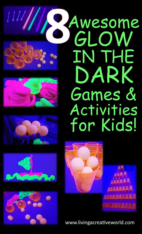 epic glow   dark games  activities  children adults