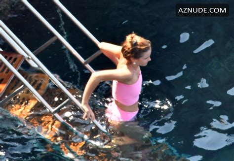 Emma Watson Spotted On Her Holidays Out In Positano Italy