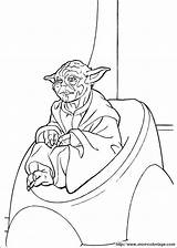 Yoda Starwars sketch template