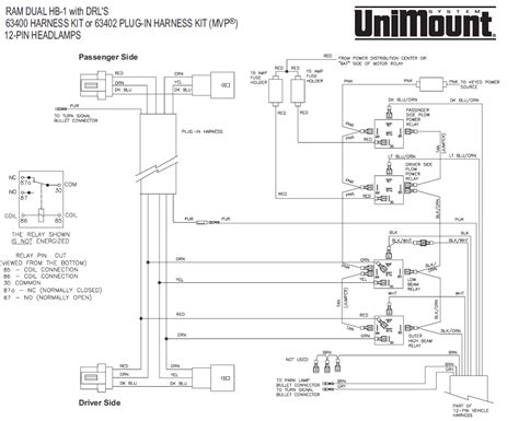 western unimount  pin wiring diagram western wiring unimount chevy  western wiring