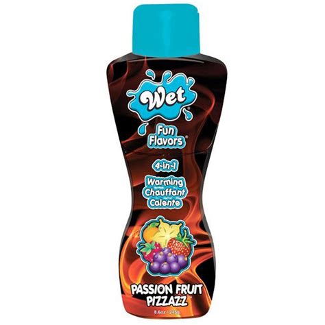 Wet Fun Flavors Passion Fruit 10 7oz Wet Lube Water