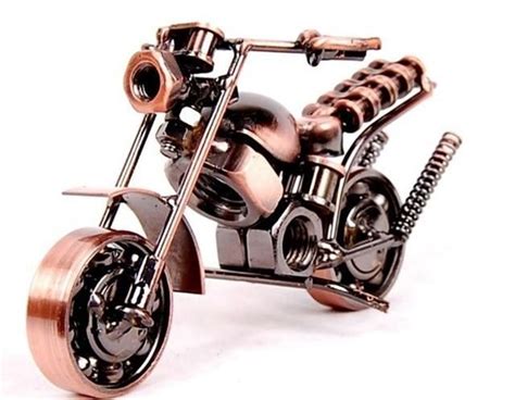 metal motorcycle model scrap metal art metal metal art