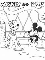 Mickey Coloring Mouse Pages Clubhouse Disney Color Printable Recommended Rocks Disneys sketch template