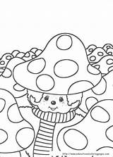 Coloring Pages Monchhichi Cartoon Mushrooms Mushroom Monchichi Printable Coloriage Hellokids Kiki Color Online Book Getdrawings Info Choose Board Print sketch template