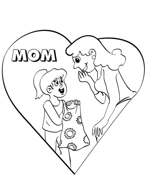 christian mothers day coloring sheets printable