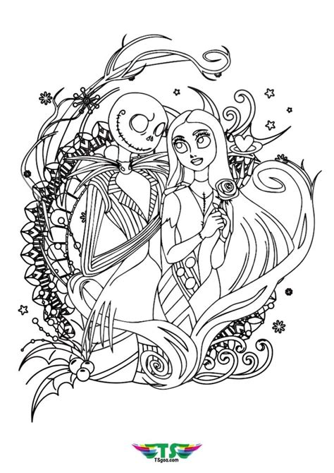 drawings   nightmare  christmas coloring pages coloring pages