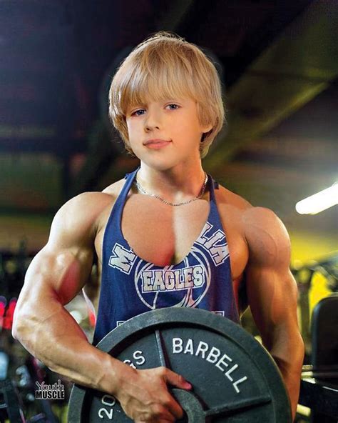 kid big muscles dwarf bodybuilder  big dreams