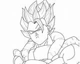 Gogeta Ssj4 Ssj Vegito Pintar Ssj3 Saiyan Lineart Coloringhome sketch template