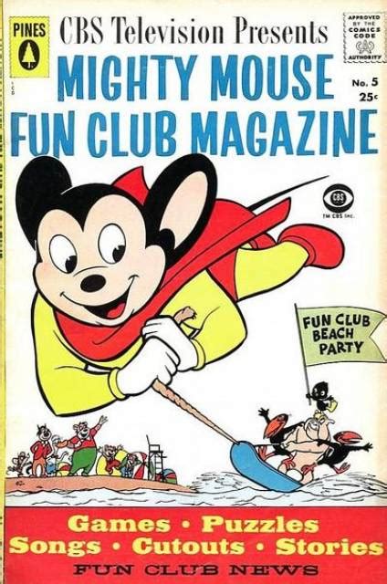 mighty mouse fun club magazine 1 issue