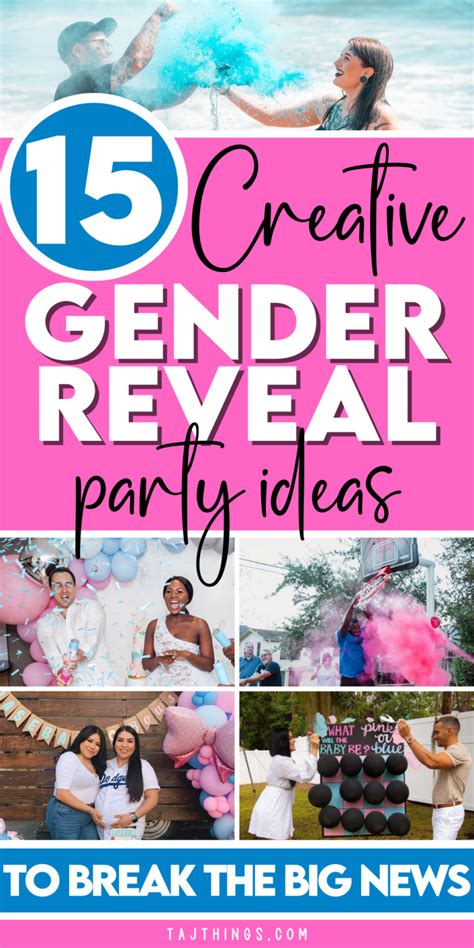 15 creative and unique gender reveal party ideas you ll love