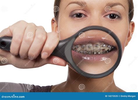 big teeth stock image image  female girl dent dental