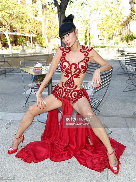 Bai Ling Is Seen Celebrating Her 49th Birthday On October 10 2015 In
