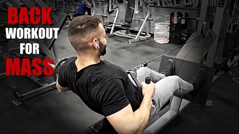 Back Workout For Mass Raw Explanation Tips To Grow Your Back Back