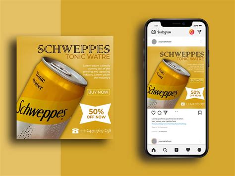product social media post design template uplabs