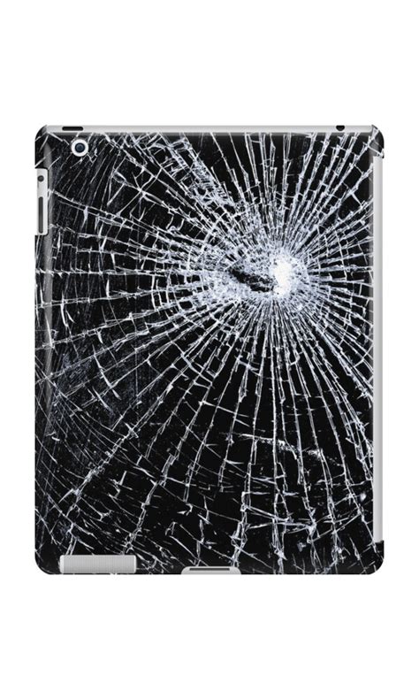 broken glass  ipad black ipad cases skins  brian carson redbubble