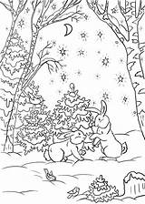 Taiga Solstice Coloringtop Invernale Wonder sketch template