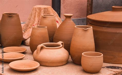 ceramic raw pottery clay ceramics art concept ancient traditional