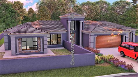 bedroom single story house plans  south africa tuscan houses  gauteng modern house