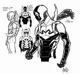 Beetle Blue Reyes Dc Jaime Superhero Comic Charactermodel Comics Model Cully Hamner Tumblr sketch template