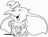 Dumbo Coloring Pages Baby Comments sketch template