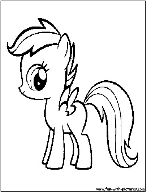mylittlepony scootaloo coloring page