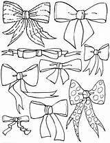 Bow Bows Lazos Colorear Cheer Dibujos Lazo Lindos sketch template