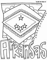 Arkansas Coloring Pages Homeschool States Doodle Alley Drawing Learning Letter State Sheets History School United Designlooter Mediafire Getdrawings sketch template