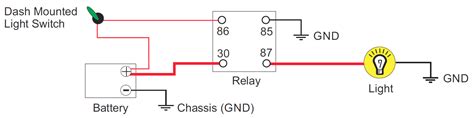 diagram  volt relay wiring diagram function mydiagramonline