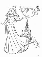 Bois Au La Dormant Belle Coloriage Coloring Pages Disney Frumoasa Cinderella Princess Choose Board sketch template
