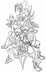 Kingdom Coloring Hearts Pages Heart Adult Draw sketch template