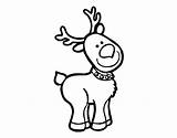 Reindeer Christmas Reno Colorear Coloring Para Dibujo Un Navideño Navidad Dibujos Coloringcrew Stamps sketch template