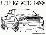 Ford F150 Harley Coloringtop Yescoloring Animation Enregistrée Coloriage sketch template