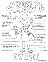 Coloring Mothers Pages Mom Mother Printable Print Ever Card Crafts Paper Kids Happy Make Preschool Dad Sheets Mommy Going Cards sketch template