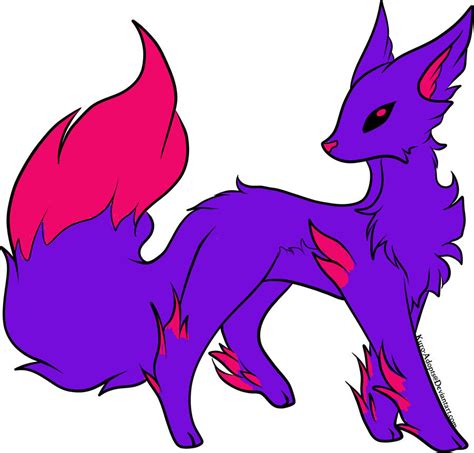 purplepink fox adopt closed  raythebishie  deviantart