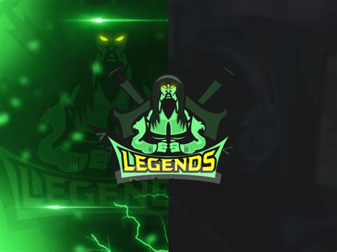 high quality gaming logo green transparent png images art