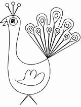 Peacock Coloring Pages Simple Animals Drawing Birds Kids Printable Feathers Color Easy Peacocks Print Coloringpagebook Book Male Clipart Animal Bestcoloringpagesforkids sketch template