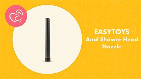 Easytoys Anal Shower Head Nozzle Review Easytoys Youtube