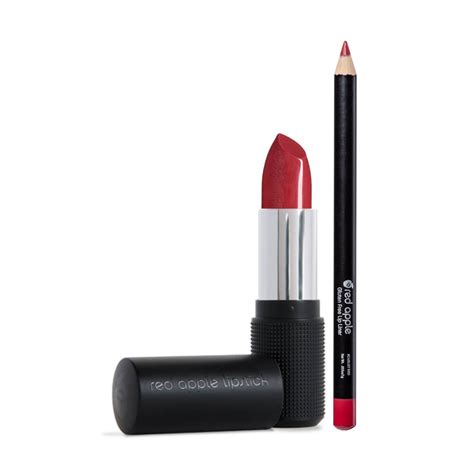 Reddish Fetish And Scarlet Red Duo Red Apple Lipstick