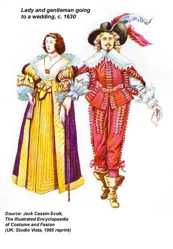 1630 Cavalier And Lady Going To A Wedding From The Encyclopedia Of