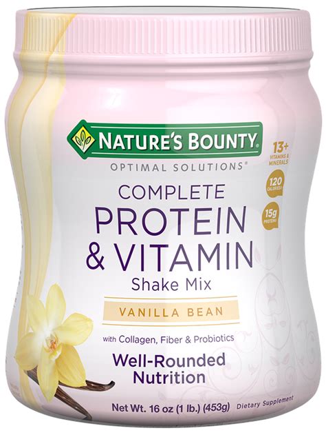 Natures Bounty Complete Protein And Vitamin Shake Mix 16 Oz Reviews 2020