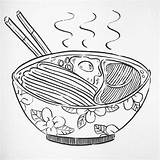 Noodle Drawing Noodles Getdrawings Japan Pencil Did National Know Thai Days Food Kawaii sketch template